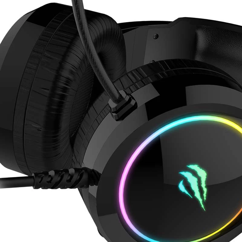 Gaming-Kopfhörer Havit GAMENOTE H2232D RGB USB+3.5mm