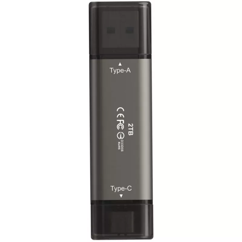 USB-Stick Team Group X2 MAX 2 TB U3.2 schwarz — 1000/900 MB/s