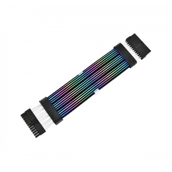 Thermaltake Tt Mod 24-pin ARGB Stromverlängerungskabel, Schwarz