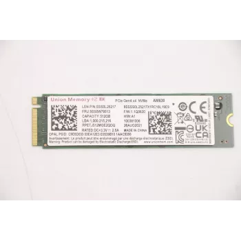 Internes NVMe SSD Lenovo SSDASM 512 GB PCIe 4.0 x4 M.2 2280