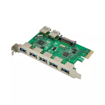 MicroConnect MC-USB3.0-ST610 7-Port USB 3.0 PCIe-Karte