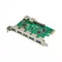 MicroConnect MC-USB3.0-ST610 7-Port USB 3.0 PCIe-Karte