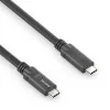 USB4 Gen 2x2 Kabel PureLink PI6600-030 USB‑C auf USB‑C 3 m, 20 Gbit/s, magnetisch geschirmt, schwarz