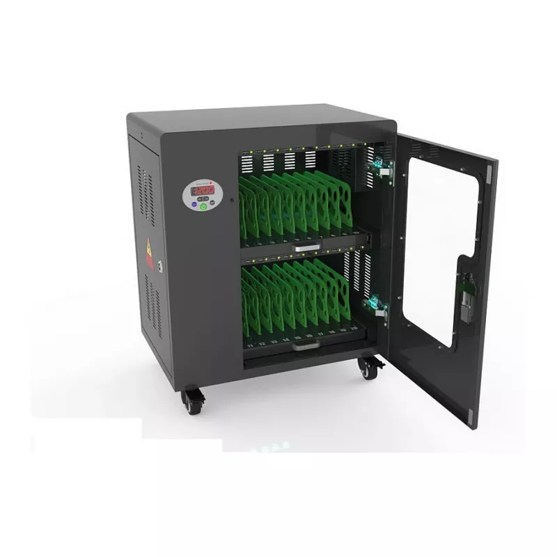 GoodConnections ANTARES T20 Tablet-Ladewagen UVC-Desinfektion Schwarz