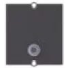 Bachmann Custom module - Modulares Faceplate-Snap-In - Mini-Phone Stereo 3,5 mm - Schwarz (917.091)