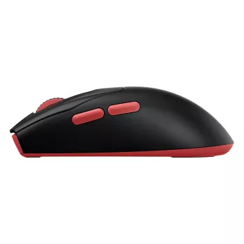 MSI Forge GM340 Wireless Gaming-Maus, beidhändig, optisch, 12000 DPI, Schwarz