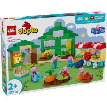 DUPLO Peppa Pig 10461 Opa Pigs Garten und Gewächshaus Bausteine