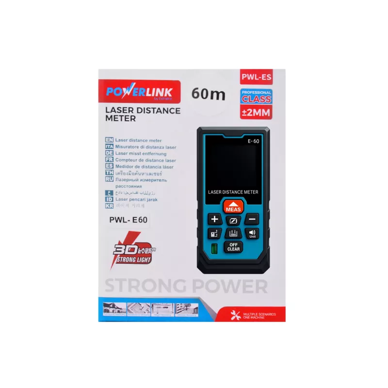 Extralink Powerlink Dalmierz Laserowy 60M PWL-ES-60