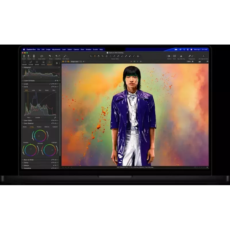 Laptop Apple MacBook Pro 14 Zoll — M5 (10‑Core CPU / 10‑Core GPU), 32 GB RAM, 1 TB SSD, Space Black