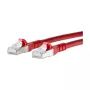 MetzConnect BTR - Patch-Kabel - RJ-45 (M) - RJ-45 (M) - 5 m - Geschirmt - (CAT 6a) - Halogenfrei - Rot (1308455066-E)