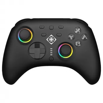 Gamepad Deltaco GAM-198 Schwarz — Bluetooth und USB (Type-C) für Nintendo Switch, Switch 2, Switch OLED, Android, PC