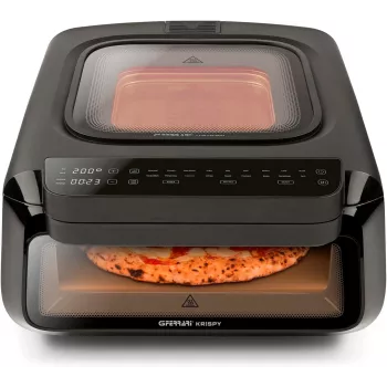 G3 Ferrari G10225 Krispy 3-in-1 Pizzaofen Heißluftfritteuse Grill 2100W 13L