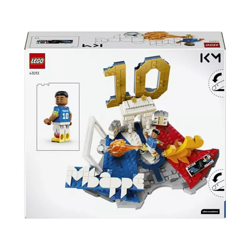LEGO Editions 43013 Kylian Mbappé – Fußball-Highlights