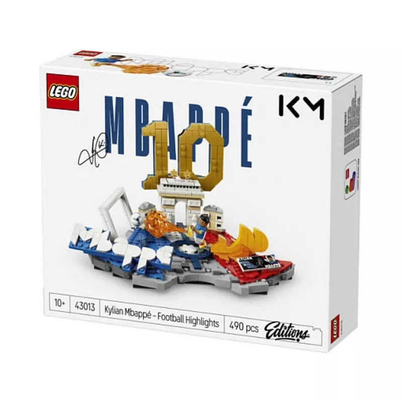 LEGO Editions 43013 Kylian Mbappé – Fußball-Highlights