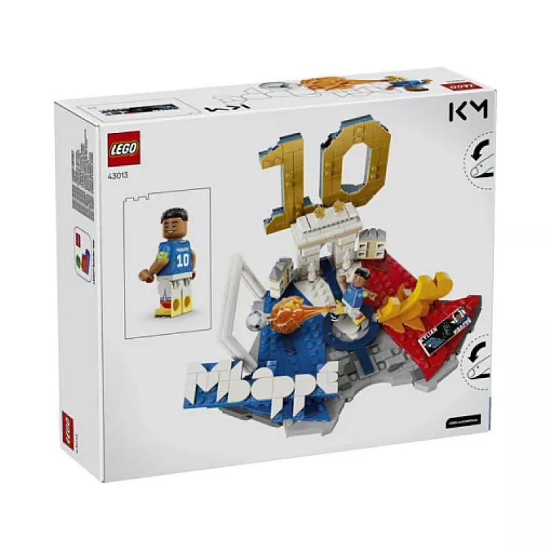 LEGO Editions 43013 Kylian Mbappé – Fußball-Highlights