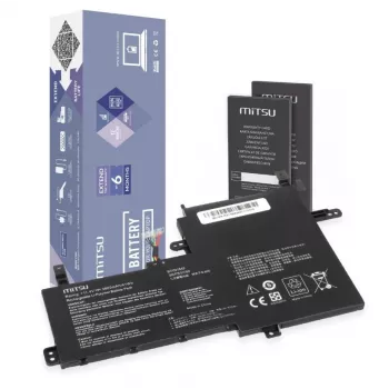 Batterie MITSU für ASUS VivoBook (Modell BC/AS-K513E) 11,4 V 3550 mAh