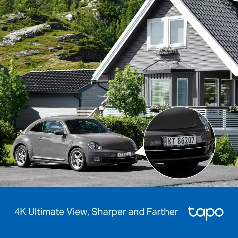 TP-Link Tapo Solar-Betriebenes Schwenk-/Neige-Sicherheitskamera-Kit