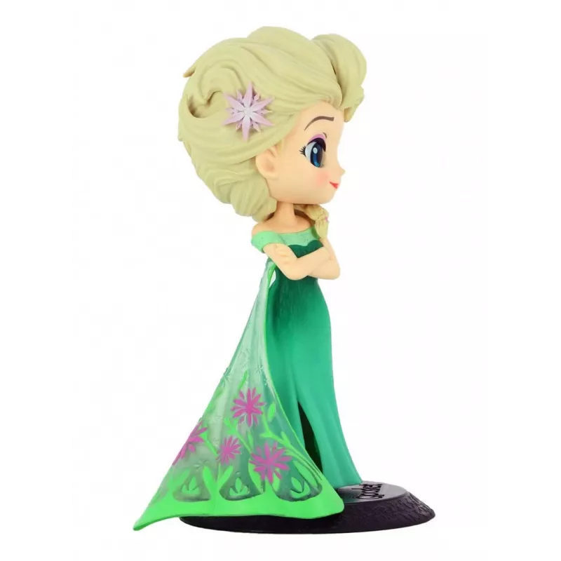 Figur Bandai Q Posket Disney Elsa Surprise Ver. B – stilisierte Sammler-Vinylfigur