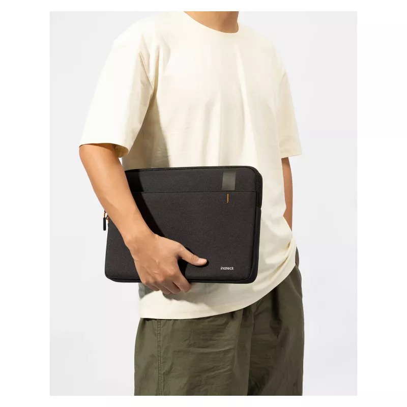 Schutzhülle Case Inateck LB01011 für 33 cm (13 Zoll) Laptops, schwarz, 1 Fronttasche, Tragegriff