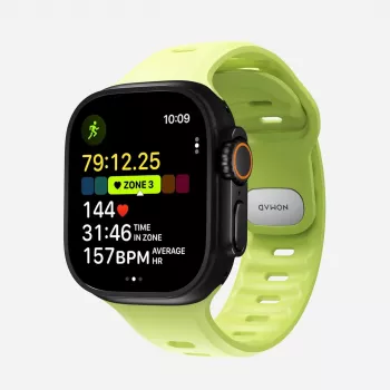 NOMAD Tempo Band - Armband für Apple Watch 49mm mit FKM (Lumen)