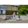 Kinder Freistehendes Trampolin Salta Techniq — Modell 5121, Polyethylen/PVC/Stahl, Rahmenfarbe Schwarz