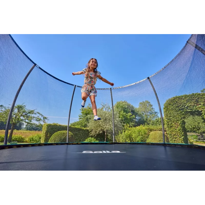 Trampolin Salta Cosmos 305 cm – Marke Salta, Modell 5261A, schwarze Sprungmatte und Rahmen