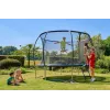 Outdoor-Trampolin Salta Cosmos 427 cm — Modell 5263A, schwarz, rund mit Sicherheitsnetz