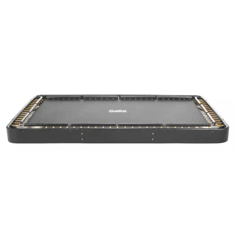 Oberirdisches rechteckiges Trampolin Salta 5365A — Outdoor, rechteckig, 76 Spiralfedern, max. Belastung 120 kg, Alter 5+