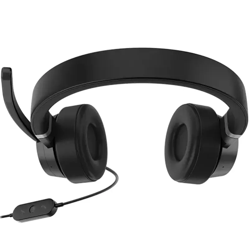 Lenovo Go Wired ANC Headset Kopfband Auto/Home-Office USB Typ-C Schwarz