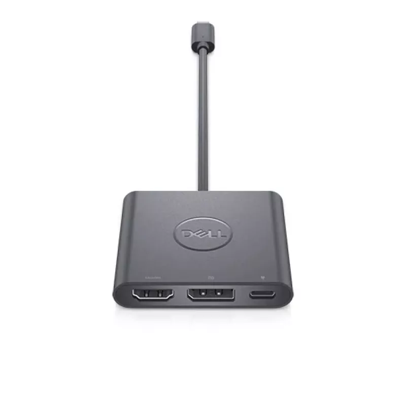 Adapter USB-C auf HDMI/DP mit Power Pass-Through DELL DBQAUANBC070