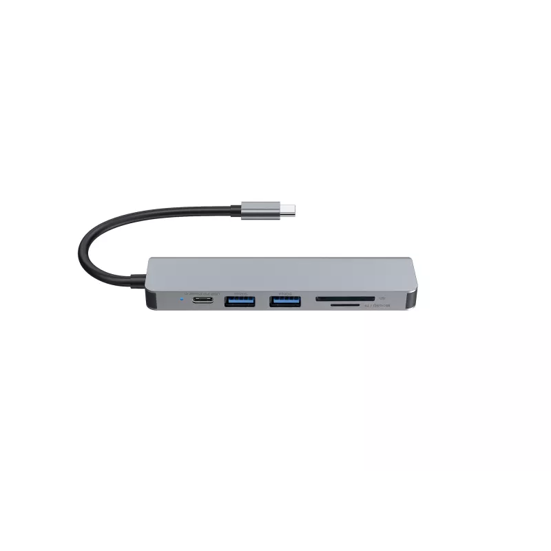 Conceptronic DONN02G Laptop-Dockingstation/Port-Replikator USB 3.2 Gen 1 (3.1 Gen 1) Type-C Aluminium