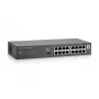 LevelOne 16-Port Gigabit Switch, Gigabit Ethernet (10/100/1000), Vollduplex, Rack-Montage
