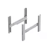 Conceptronic RRK02 Rackmount Rail Kit 2U, Schienenset, Rack-Montage, Grau, 2U, ZEUS51E6K, EBM01R192VB, CE, RoHS