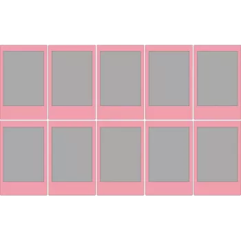 Fujifilm Instax Mini Pink Lemonade Sofortbildfilm 10 Stück 54 x 86 mm