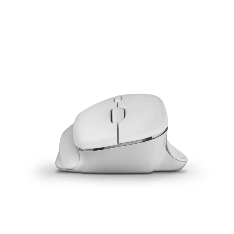 Mars Gaming MMWERGO Wireless Maus Ergonomisch Weiß, Rechtshänder, Mechanisch, RF Wireless, 3200 DPI, Weiß