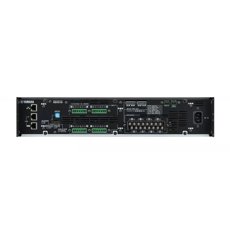 Yamaha XMV8140 Audio-Verstärker Performance/Bühne Schwarz, Grau