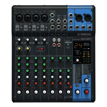 Yamaha MG10XU Audio-Mischpult 10 Kanäle Schwarz