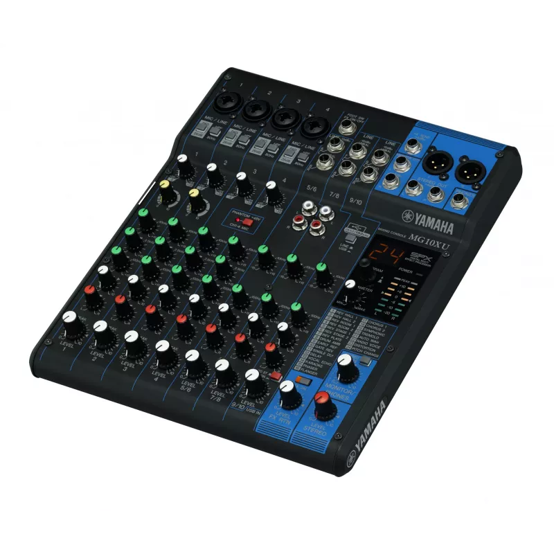 Yamaha MG10XU Audio-Mischpult 10 Kanäle Schwarz