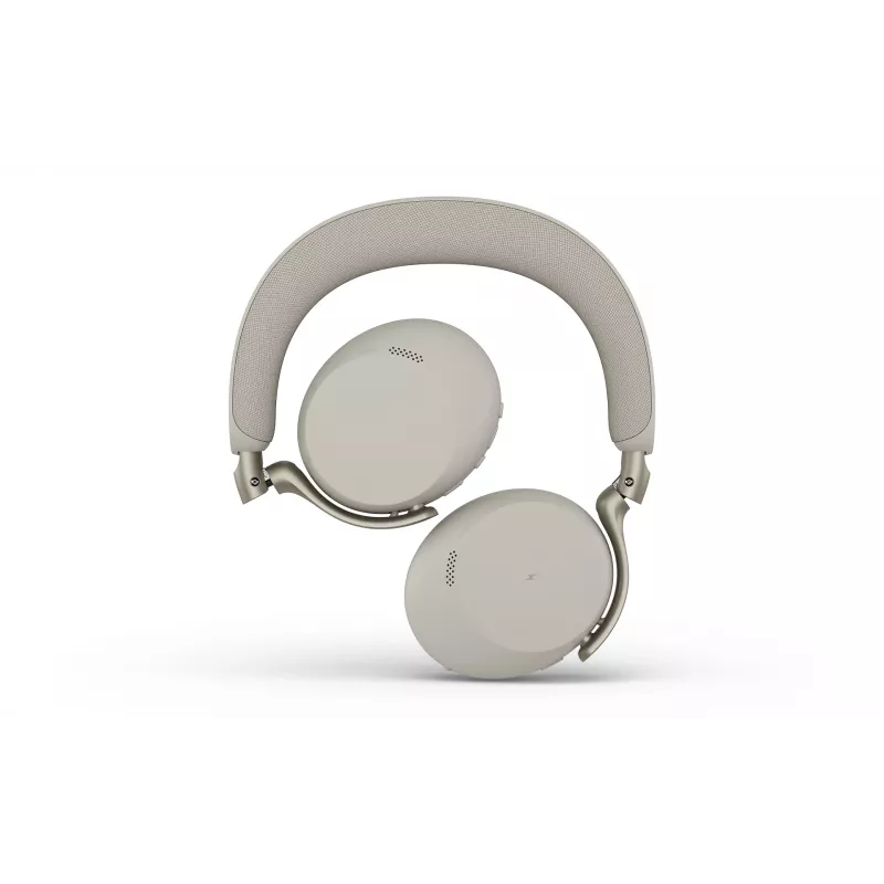 Jabra Evolve3 75 MS Link390c Headset, Warm Grey