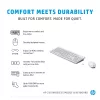 HP 230 Wireless Tastatur and Maus Combo, Full-Size, Membran, Weiß