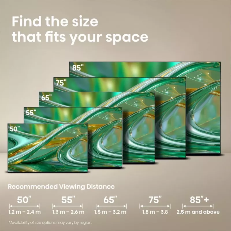 Hisense 75E8S TV 190.5 cm (75 Zoll) 4K Ultra HD Smart TV Wi-Fi Grau 400 cd/m²