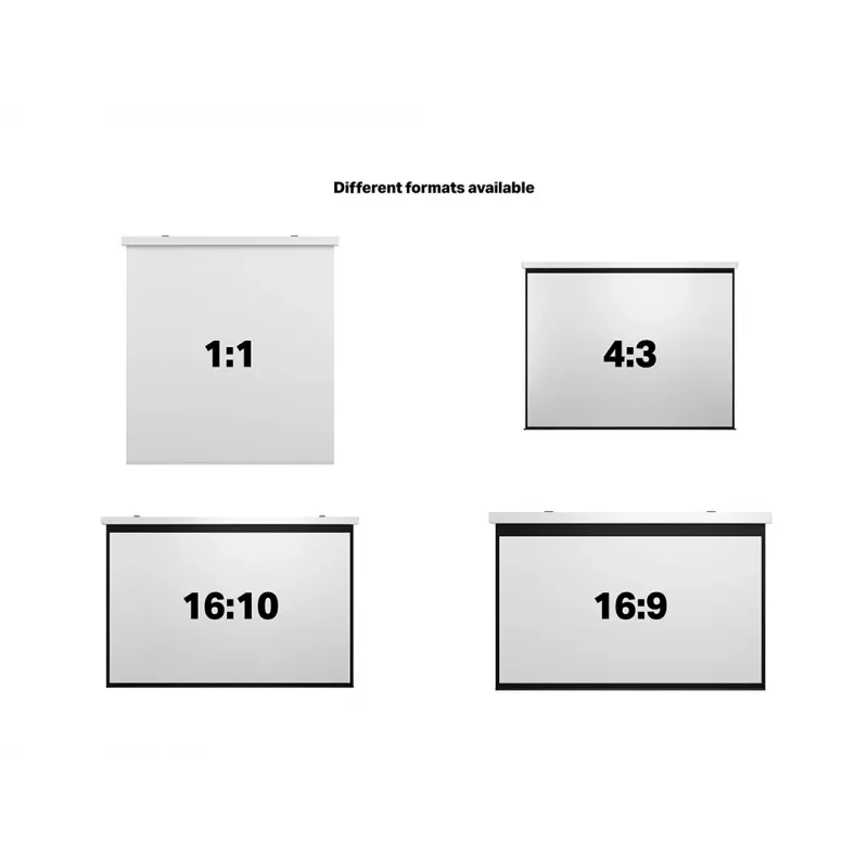 Motorisierte Projektionsfläche MULTIBRACKETS M 16:9 135 Zoll (300x168) mattweiß