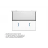 Multibrackets M 16:9 Manuelle Projektionsleinwand 200x112, 90 Zoll