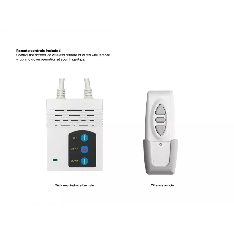 Multibrackets M 1:1 motorisierte Projektionsleinwand 240x240, 135 Zoll White Edition