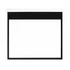 Motorisierte Projektionsleinwand MULTIBRACKETS M 16:10 90 Zoll (sichtbar 193,9×121,2 cm) Mattweiß, Schwarz/Weiß