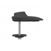 Grommet-Basis Multibrackets M Desktopmount für Einzel-/Dual-/Triple-Monitorständer Schwarz Modell