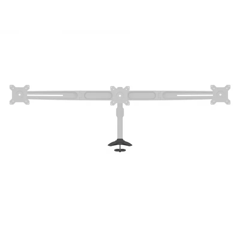 Grommet-Basis Multibrackets M Desktopmount für Einzel-/Dual-/Triple-Monitorständer Schwarz Modell