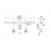 Multibrackets M VESA Desktopmount Triple Desk Clamp 24 Zoll-32 Zoll 24 kg