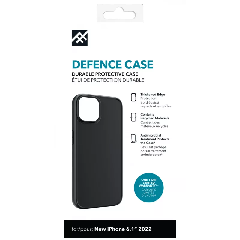 IFROGZ Defence Handyhülle 15,5 cm (6,1 Zoll) Abdeckung Schwarz