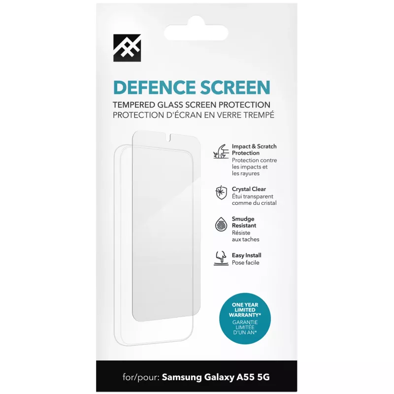 IFROGZ Defence Klar Bildschirmschutzfolie Samsung 1 Stück